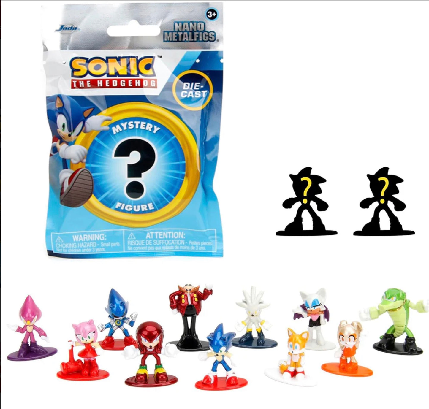 Nano Metalfigs - Sonic The Hedgehog Mystery Figure