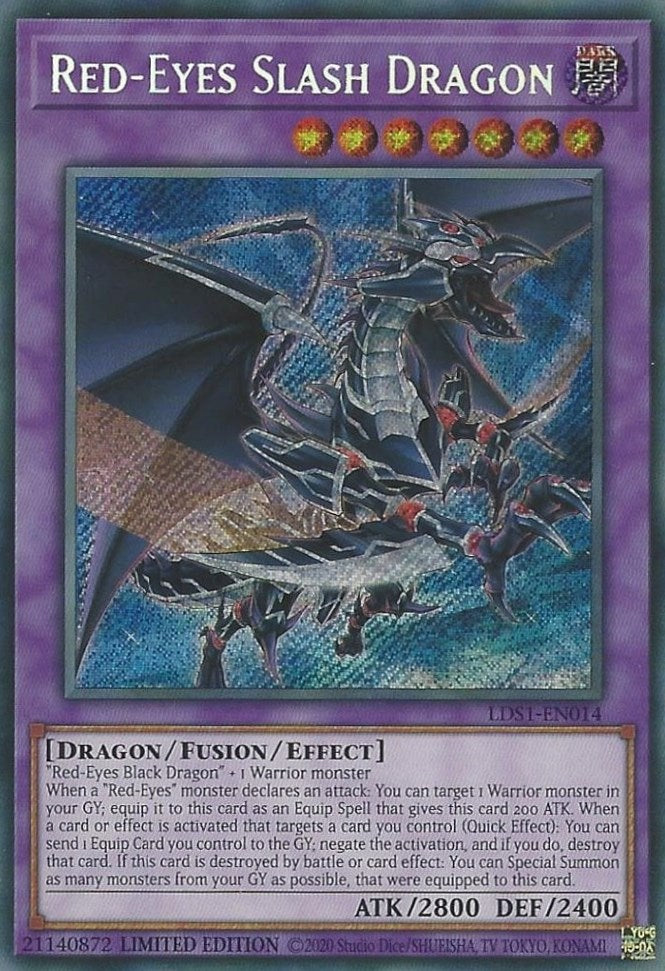 Red-Eyes Slash Dragon