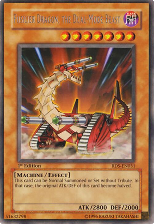 Fusilier Dragon, the Dual-Mode Beast