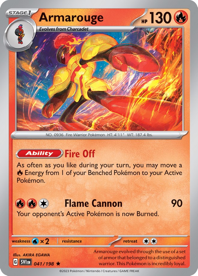Armarouge - 041/198 (Line Holo)