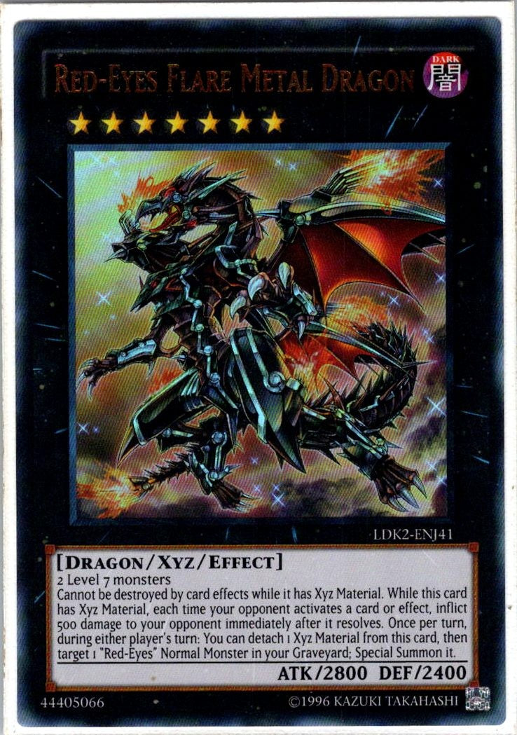 Red-Eyes Flare Metal Dragon