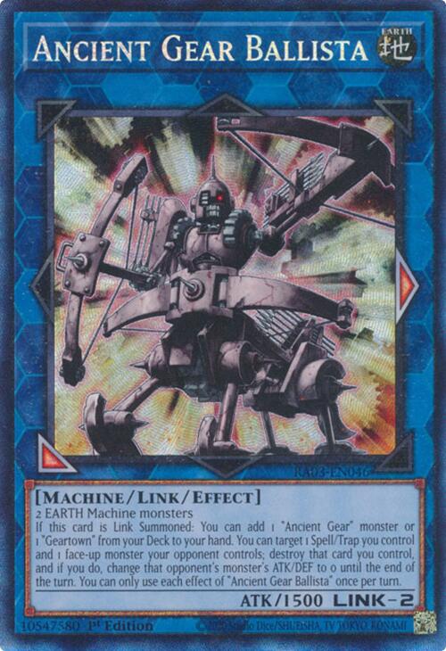Ancient Gear Ballista (PCR)
