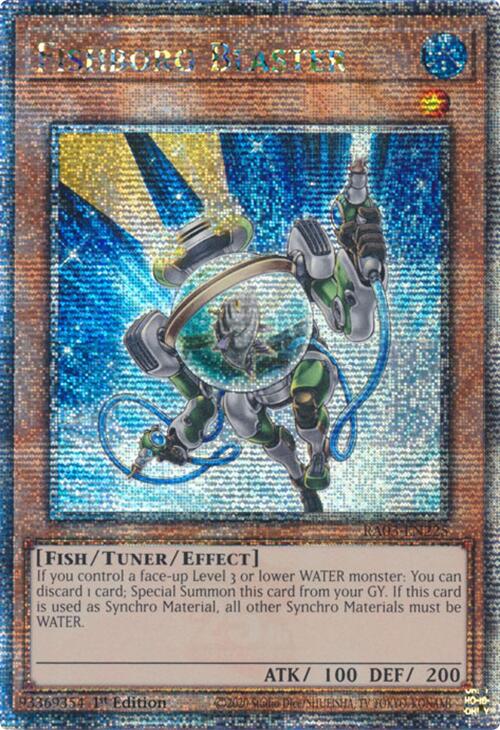Fishborg Blaster (Quarter Century Secret Rare)