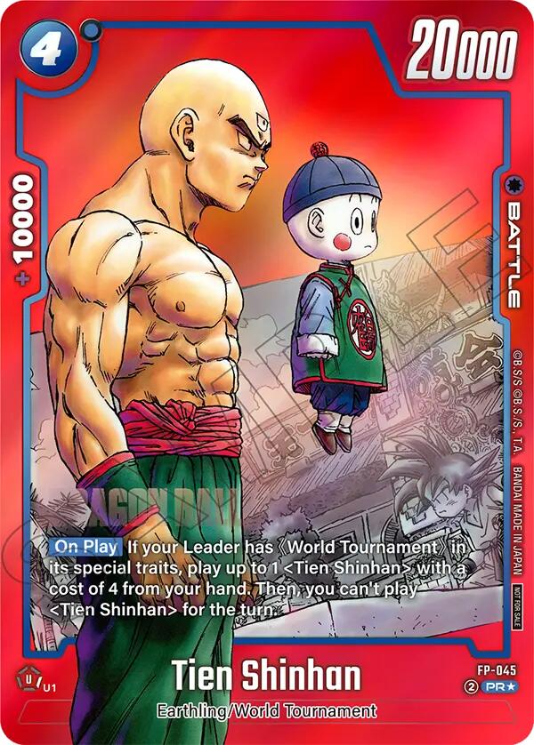 Tien Shinhan - FP-045 (Limited Pack MANGA Version 01)