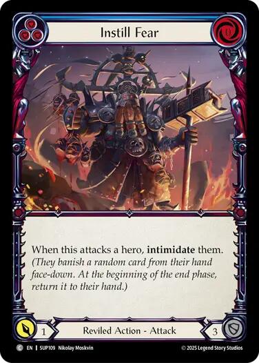 Instill Fear (Blue)