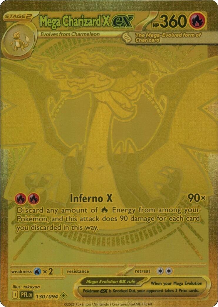 Mega Charizard X ex - 130/094