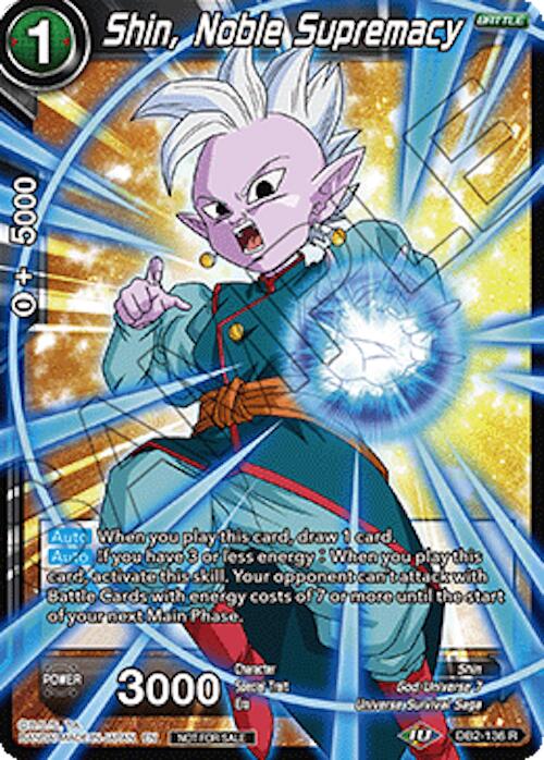 Shin, Noble Supremacy (Ultra-Bout Series Tournament Pack Vol.1)