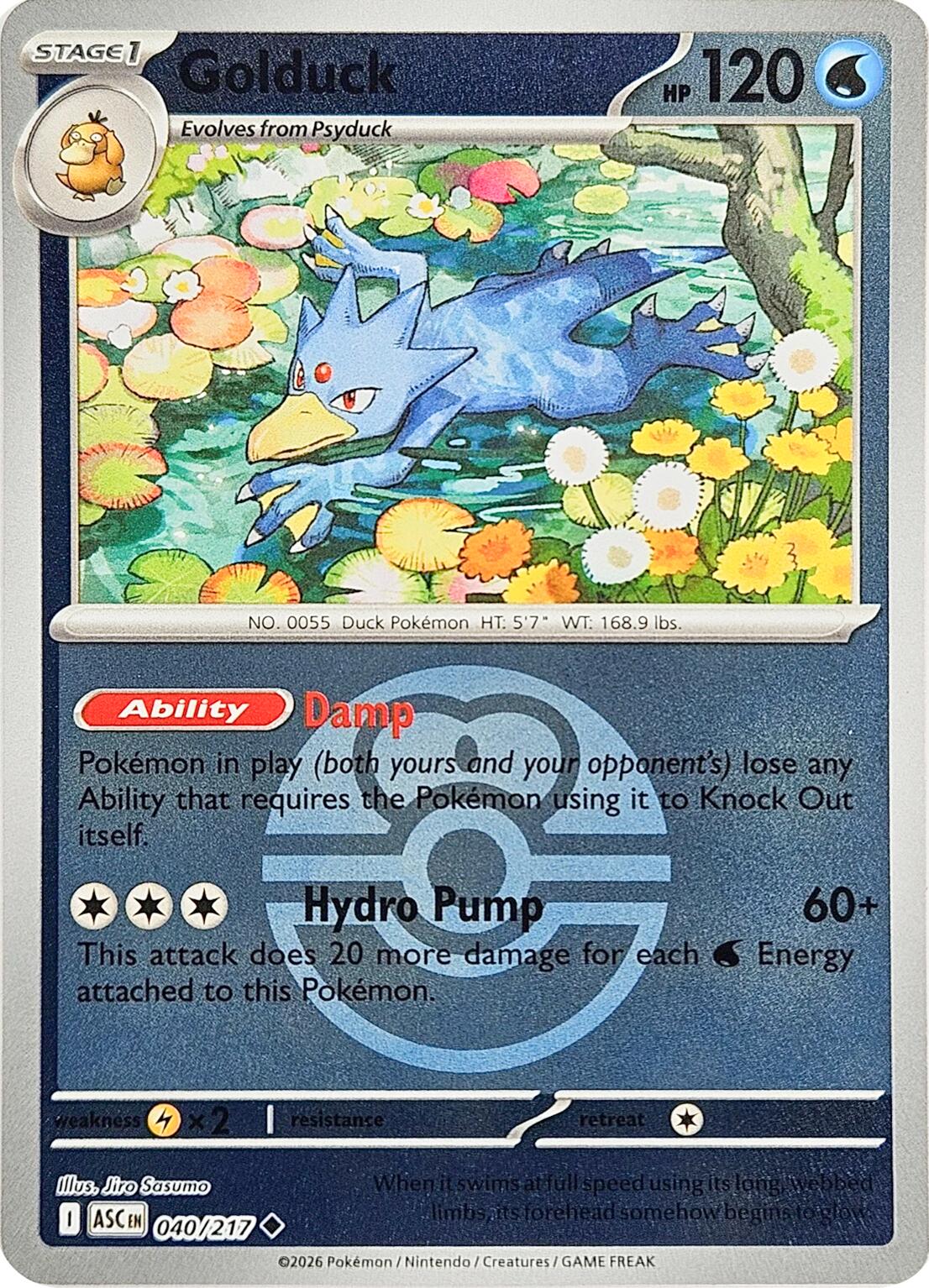 Golduck (Love Ball)