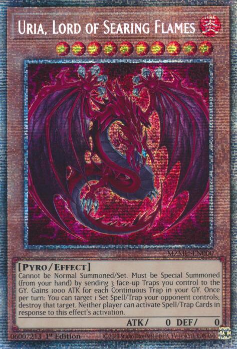 Uria, Lord of Searing Flames (Starlight Rare) [MZMU-EN000] – KunaiGames
