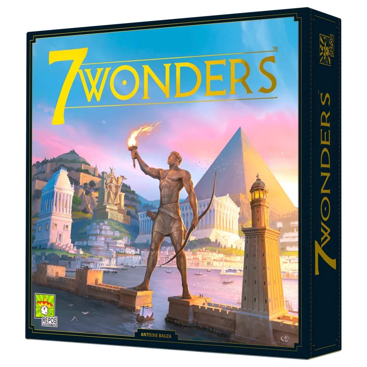 7 Wonders board game product display