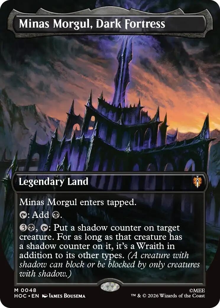 Minas Morgul, Dark Fortress (Borderless)