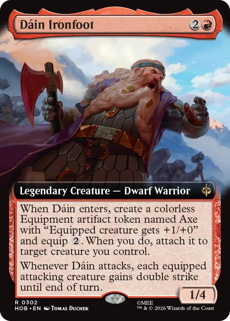 Dain Ironfoot (Extended Art)