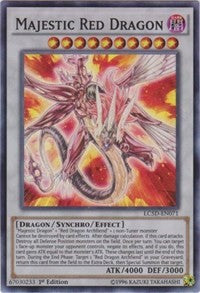 Majestic Red Dragon
