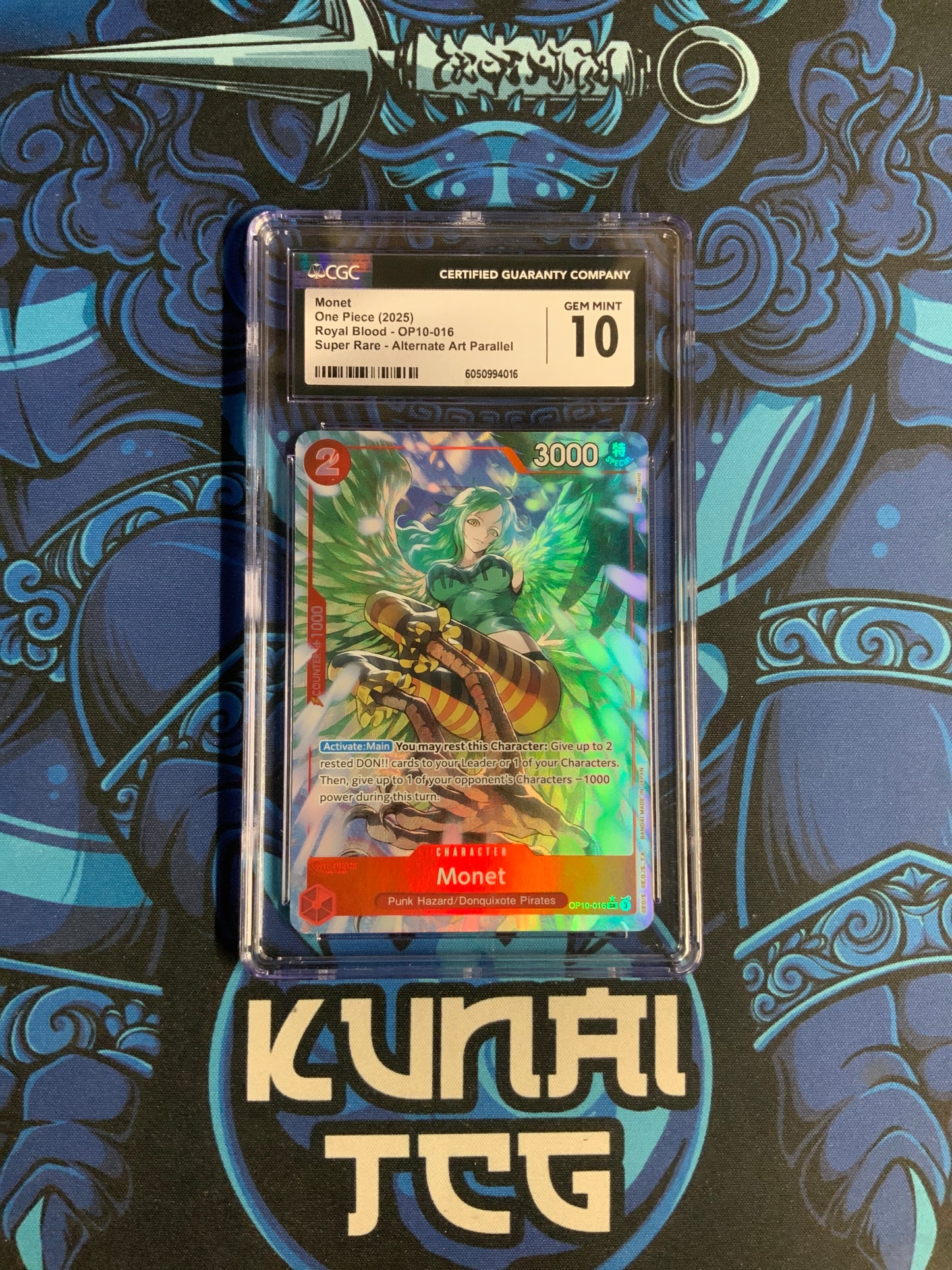 Monet OP10-016 Alternate Art CGC 10