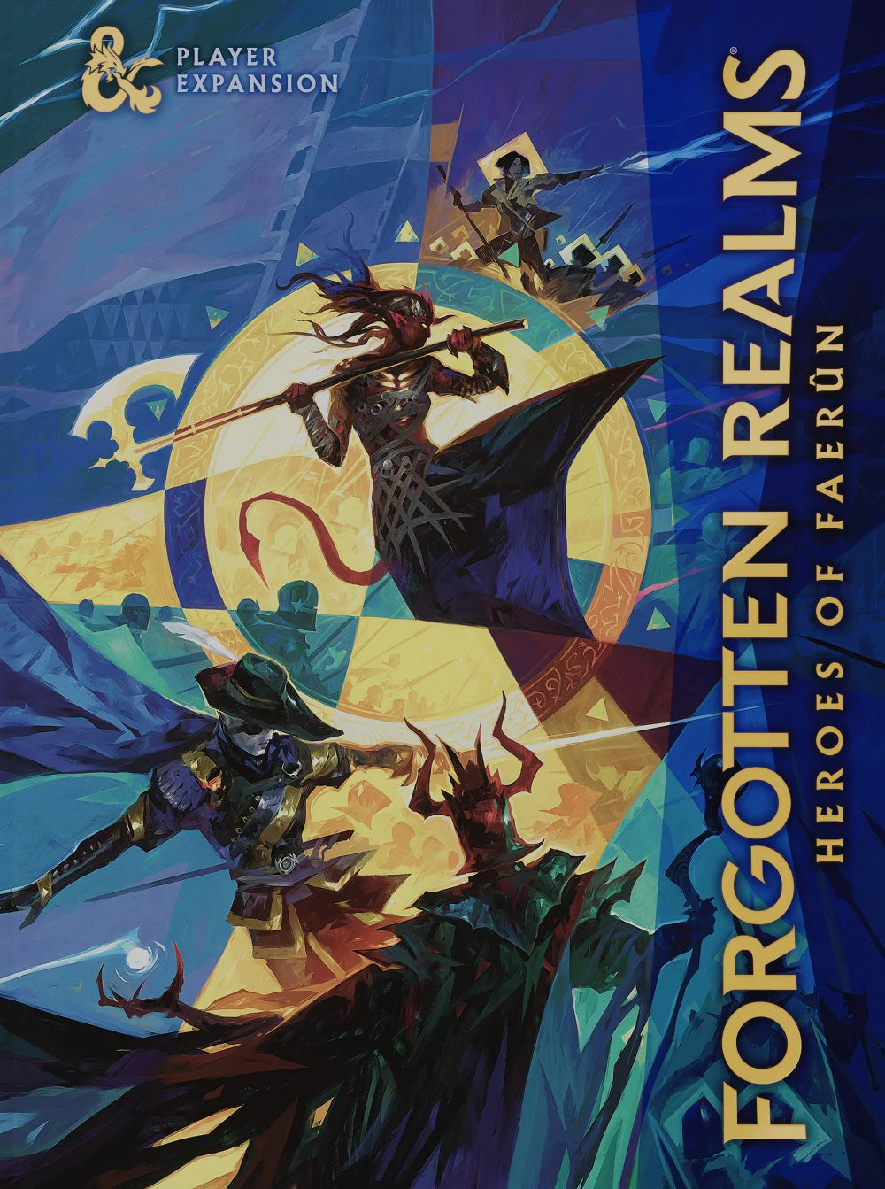 D&D: 5E - Forgotten Realms: Heroes of Faerun - Alt. Cover (HC)