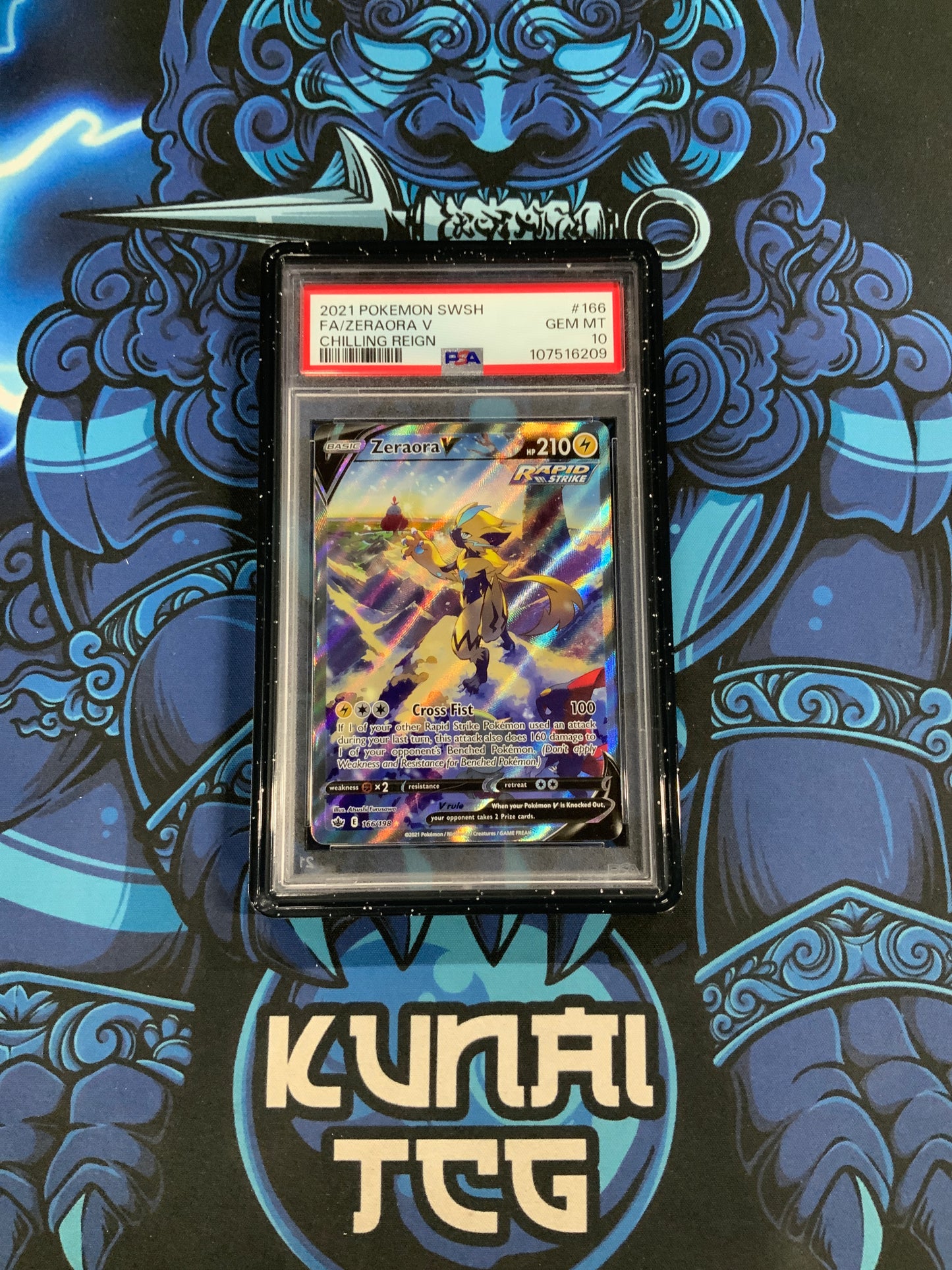 Zeraora V Alt Art Chilling Reign PSA 10