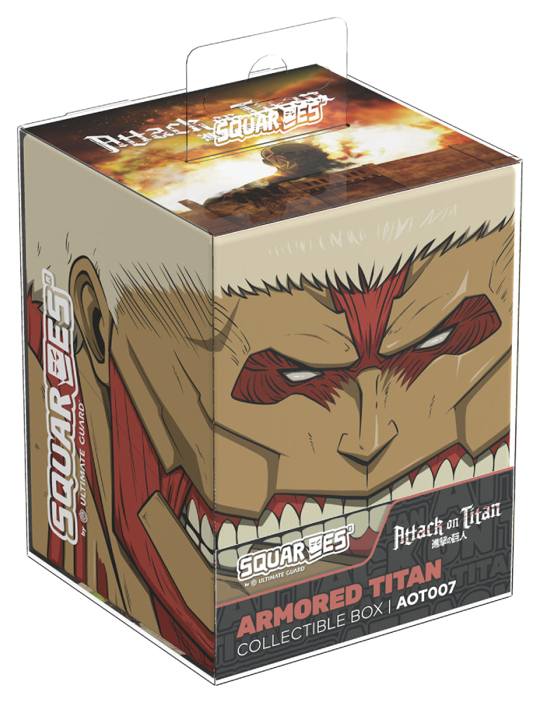 ULTIMATE GUARD - ATTACK ON TITAN # AOT007 - SQUAROES DECK BOX (100+) - ARMORED TITAN
