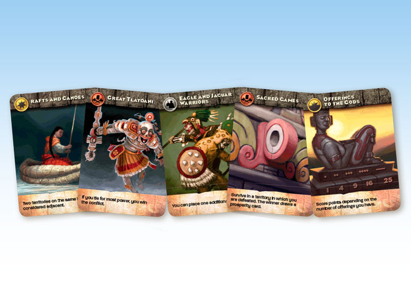 Aztlán cards and tribe components