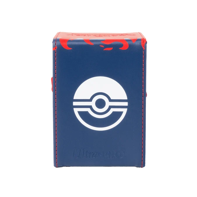 Mega Charizard Y Alcove Flip deck box – back view