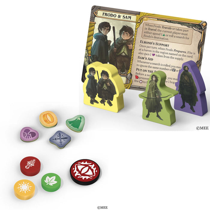 The Lord of the Rings: Fate of the Fellowship game setup
