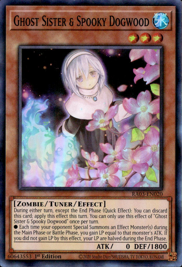 Ghost Sister & Spooky Dogwood (Alternate Art) (PCR)
