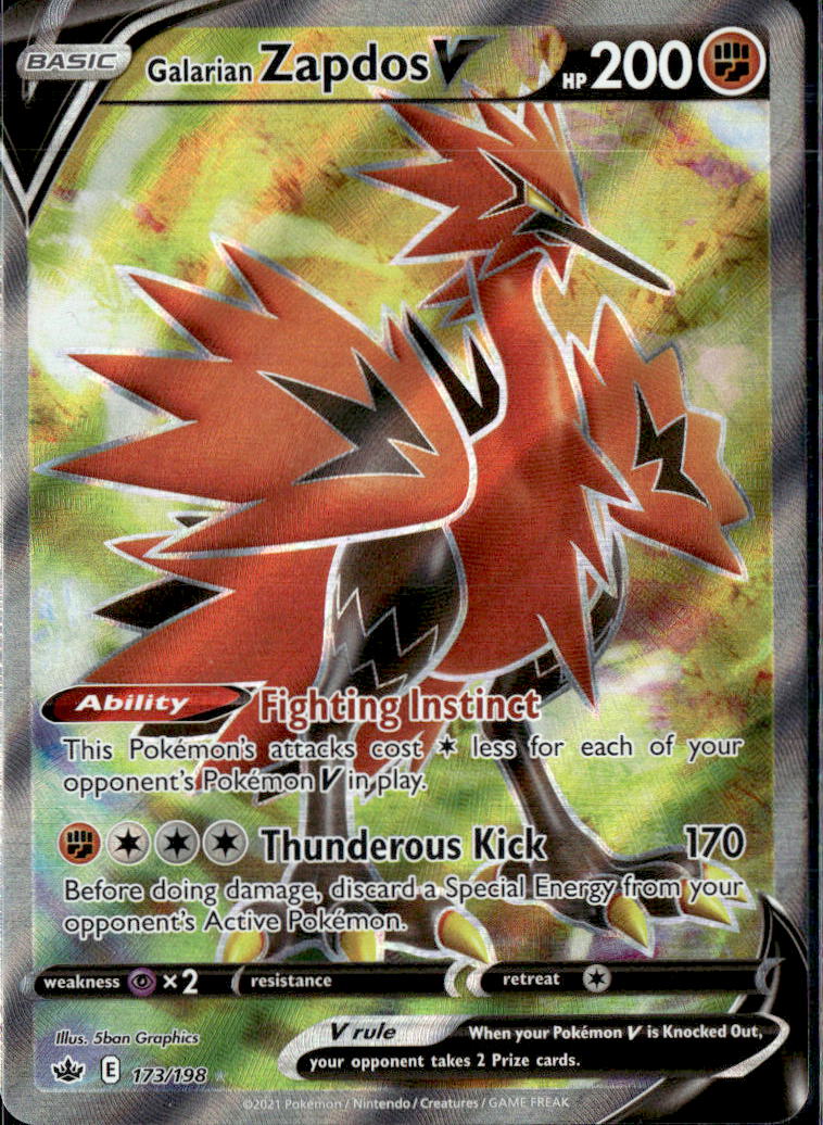 Galarian Zapdos V (Full Art)