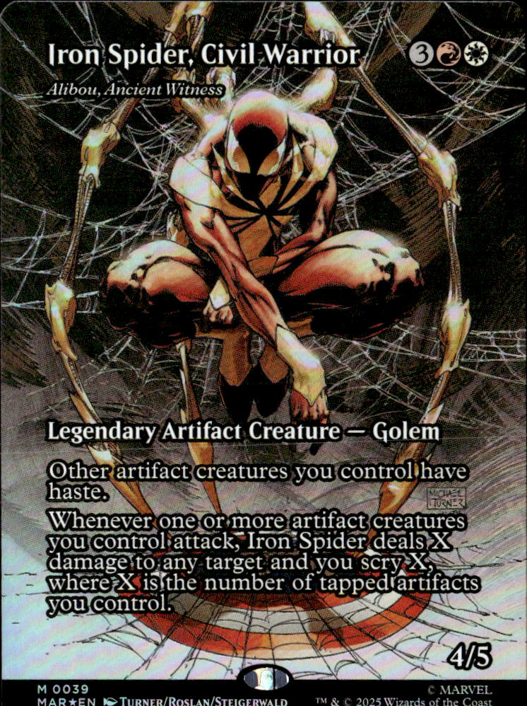 Iron Spider, Civil Warrior - Alibou, Ancient Witness (Borderless)
