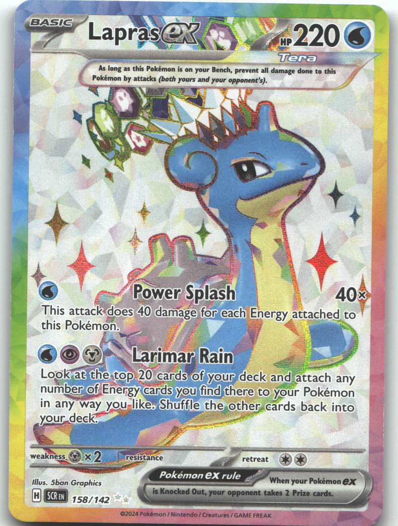 Lapras ex - 158/142