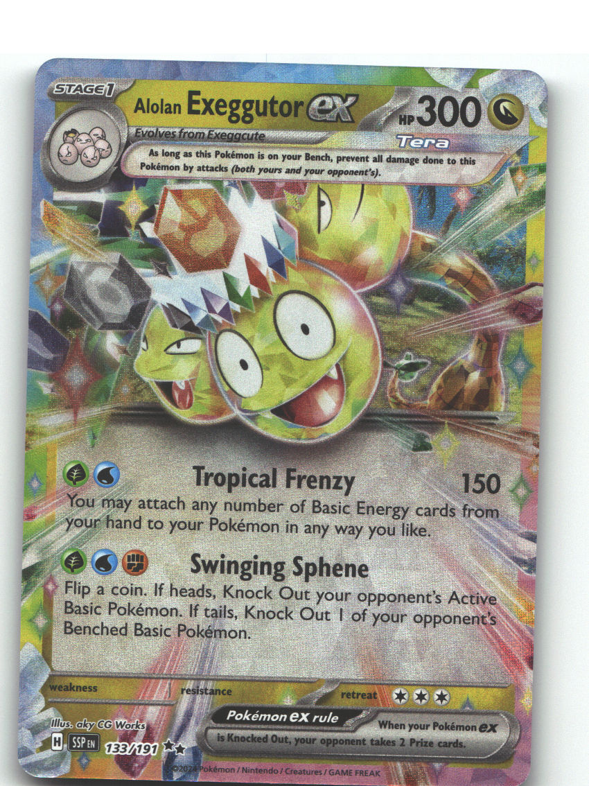 Alolan Exeggutor ex - 133/191