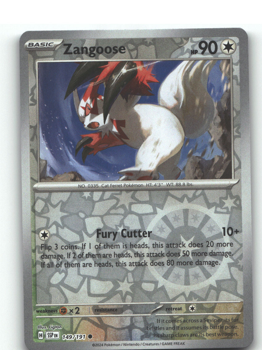 Zangoose | Lightly Played / English / Reverse Holofoil