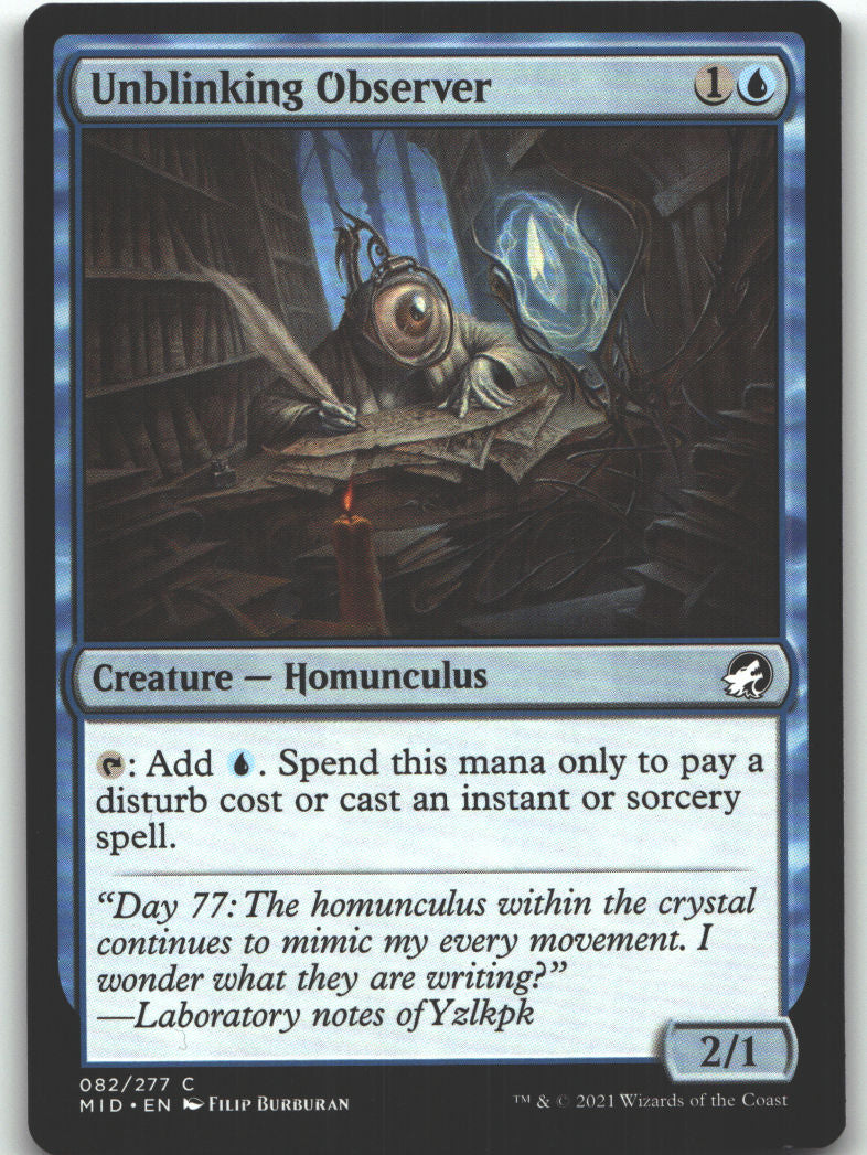 Unblinking Observer