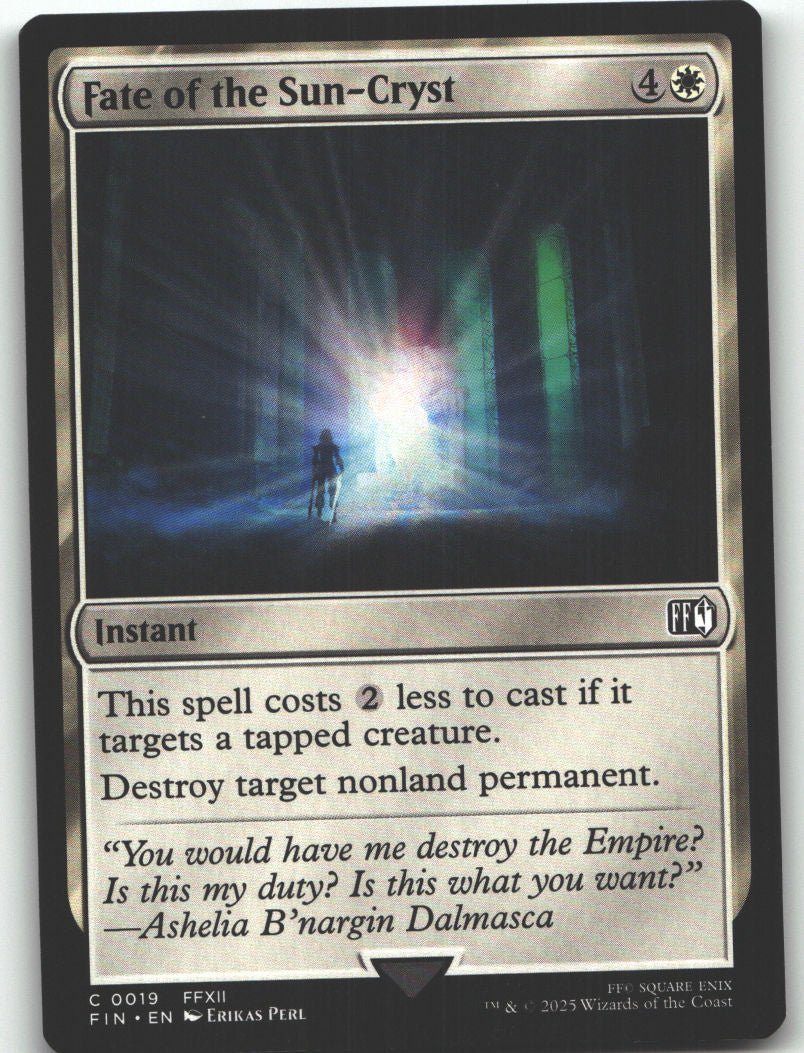 Fate of the Sun-Cryst