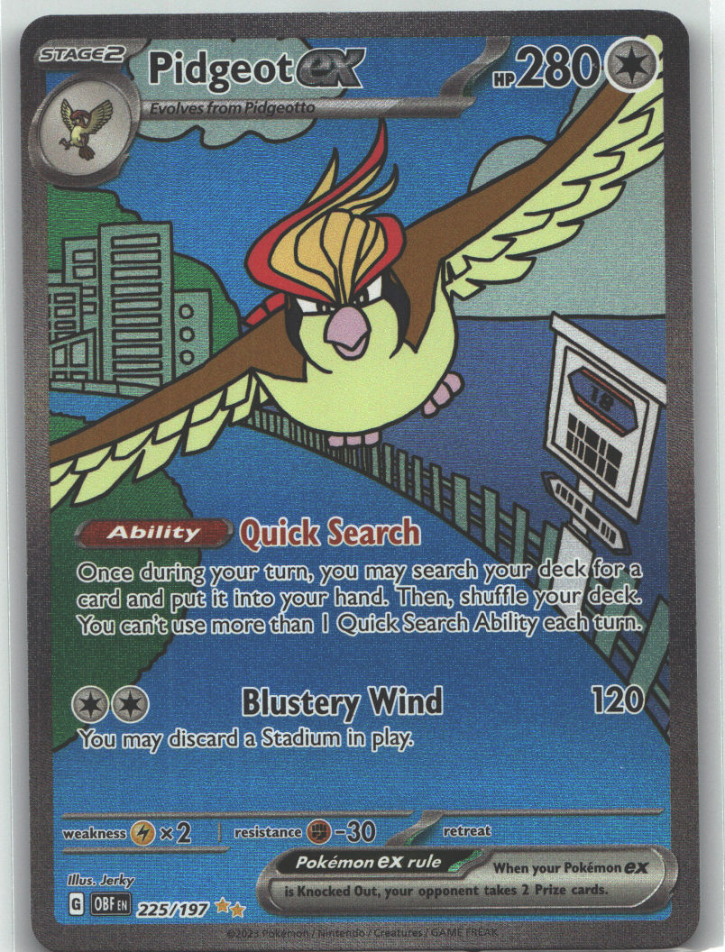 Pidgeot ex - 225/197