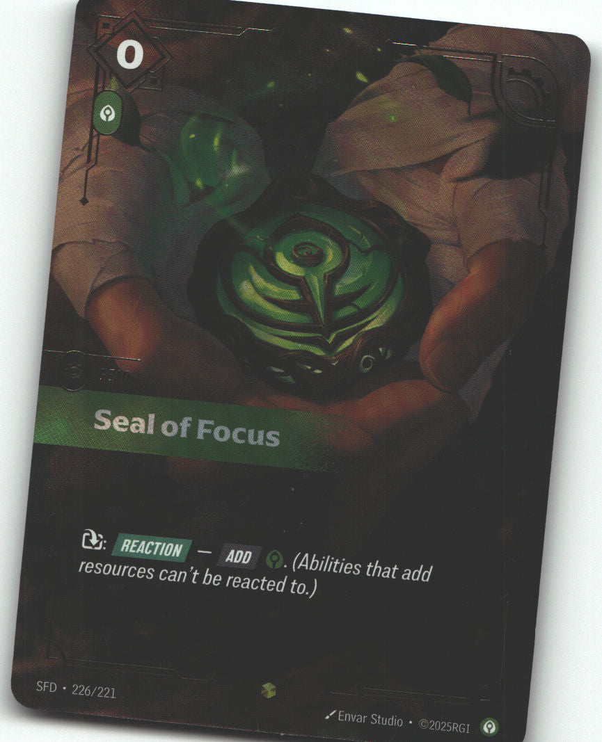 Seal of Focus (Overnumbered)