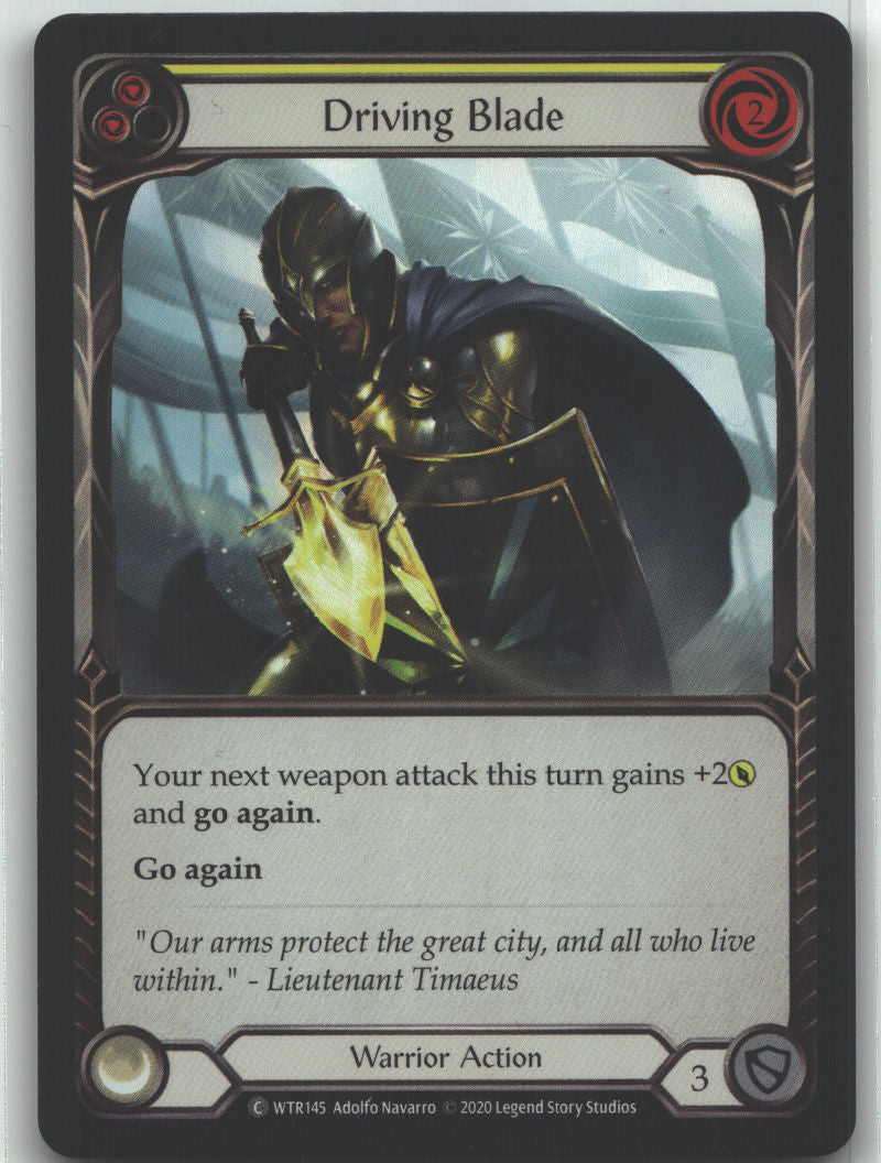Driving Blade (Yellow)