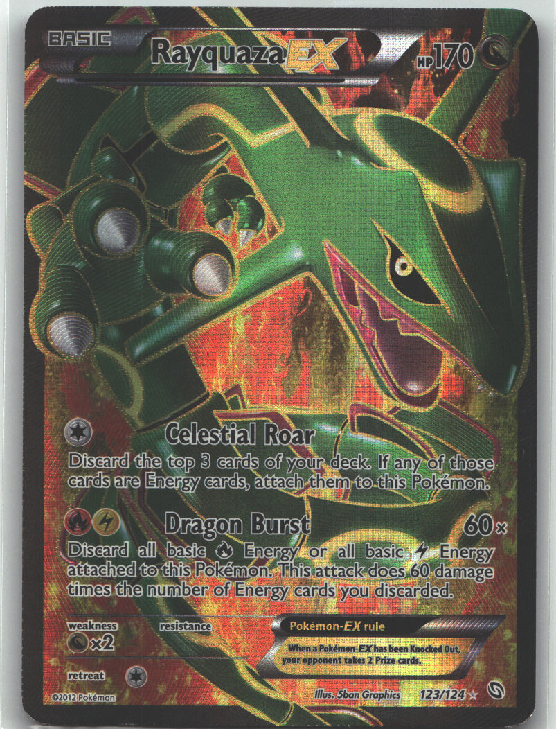 Rayquaza EX (123 Full Art)