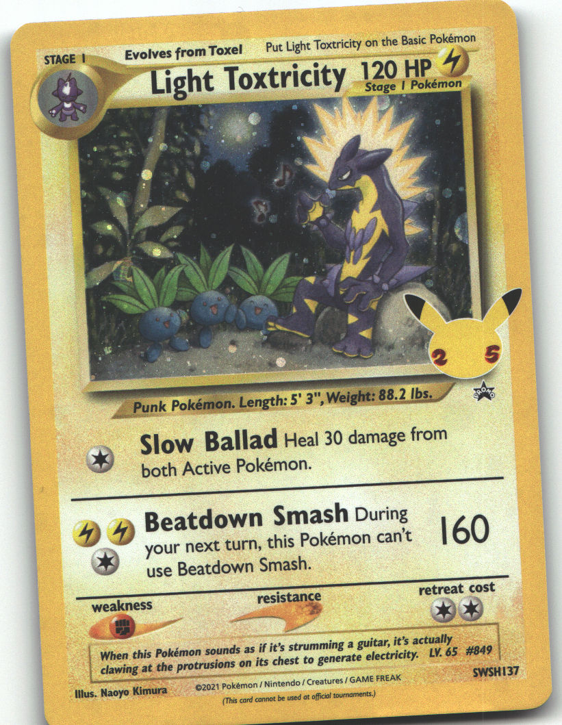 Light Toxtricity - SWSH137