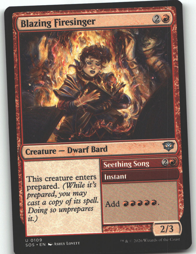 Blazing Firesinger
