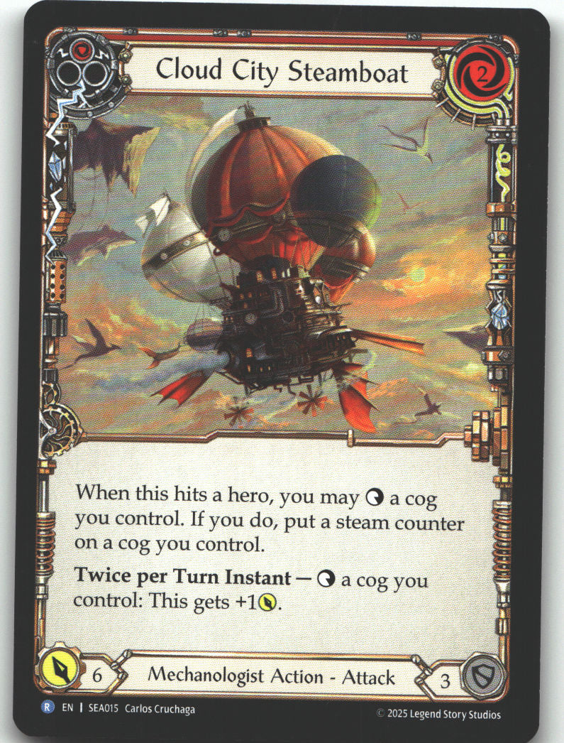 Cloud City Steamboat (Red)