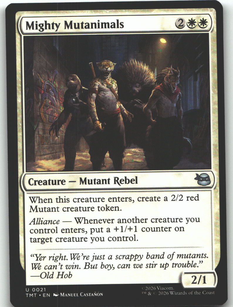 Mighty Mutanimals