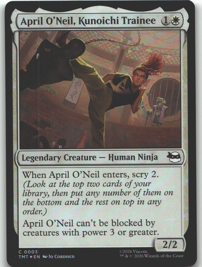 April O'Neil, Kunoichi Trainee