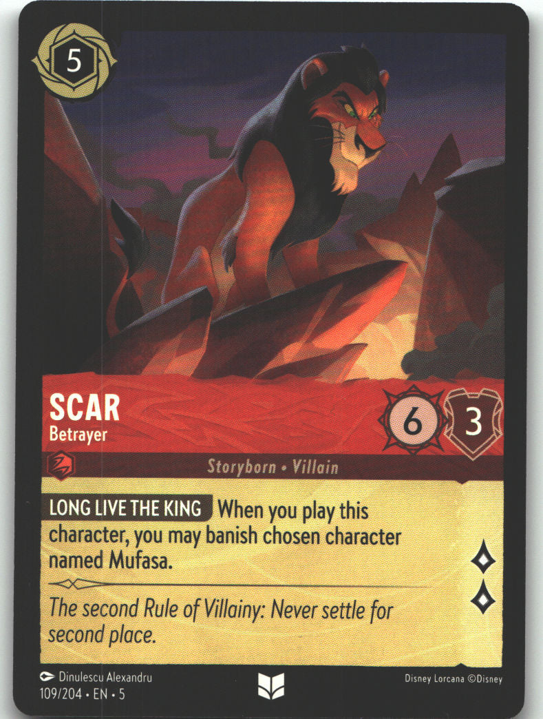 Scar - Betrayer | Near Mint / English / Normal