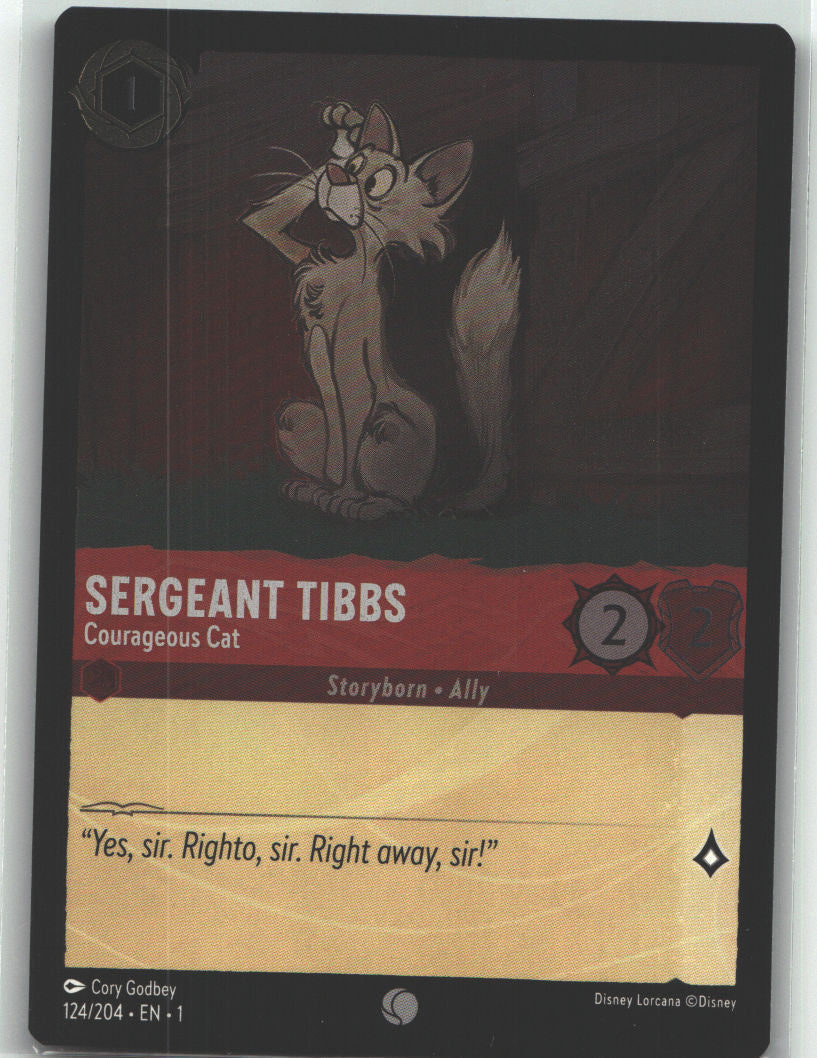 Sergeant Tibbs - Courageous Cat