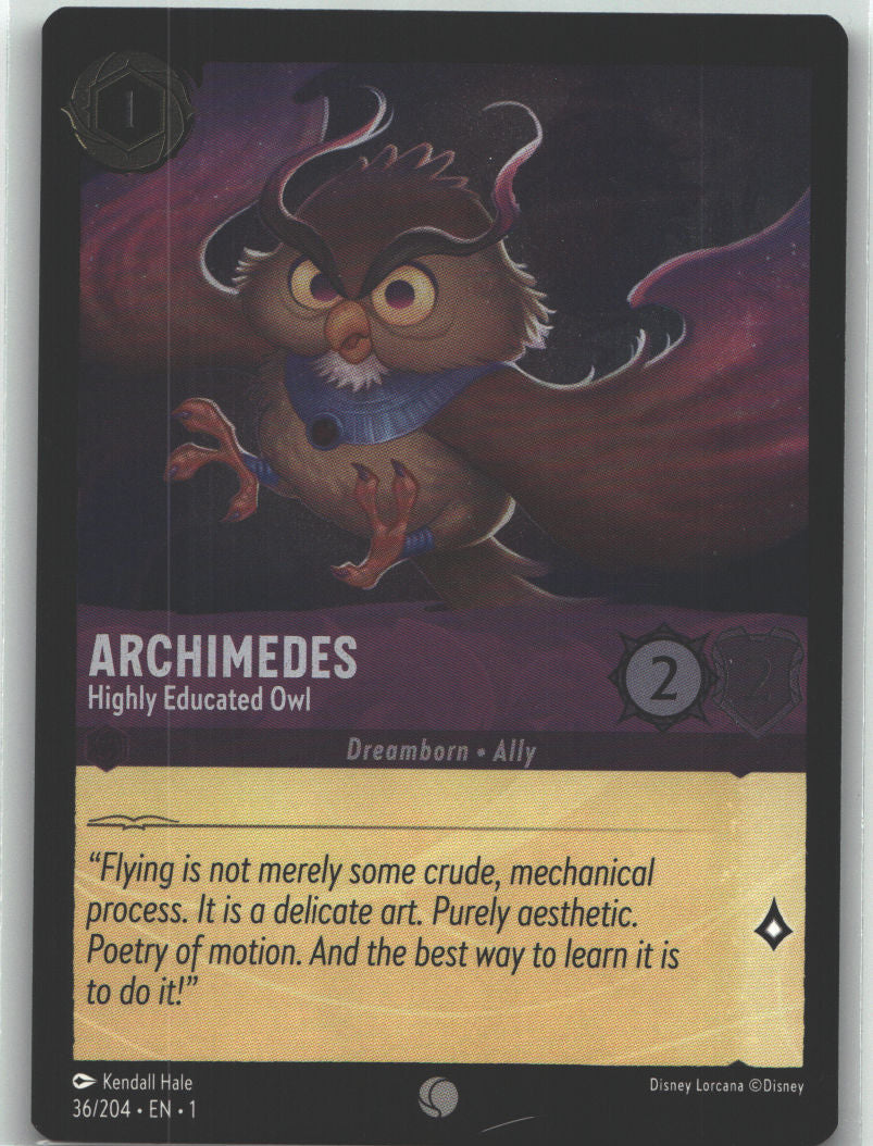Archimedes - Highly Educated Owl