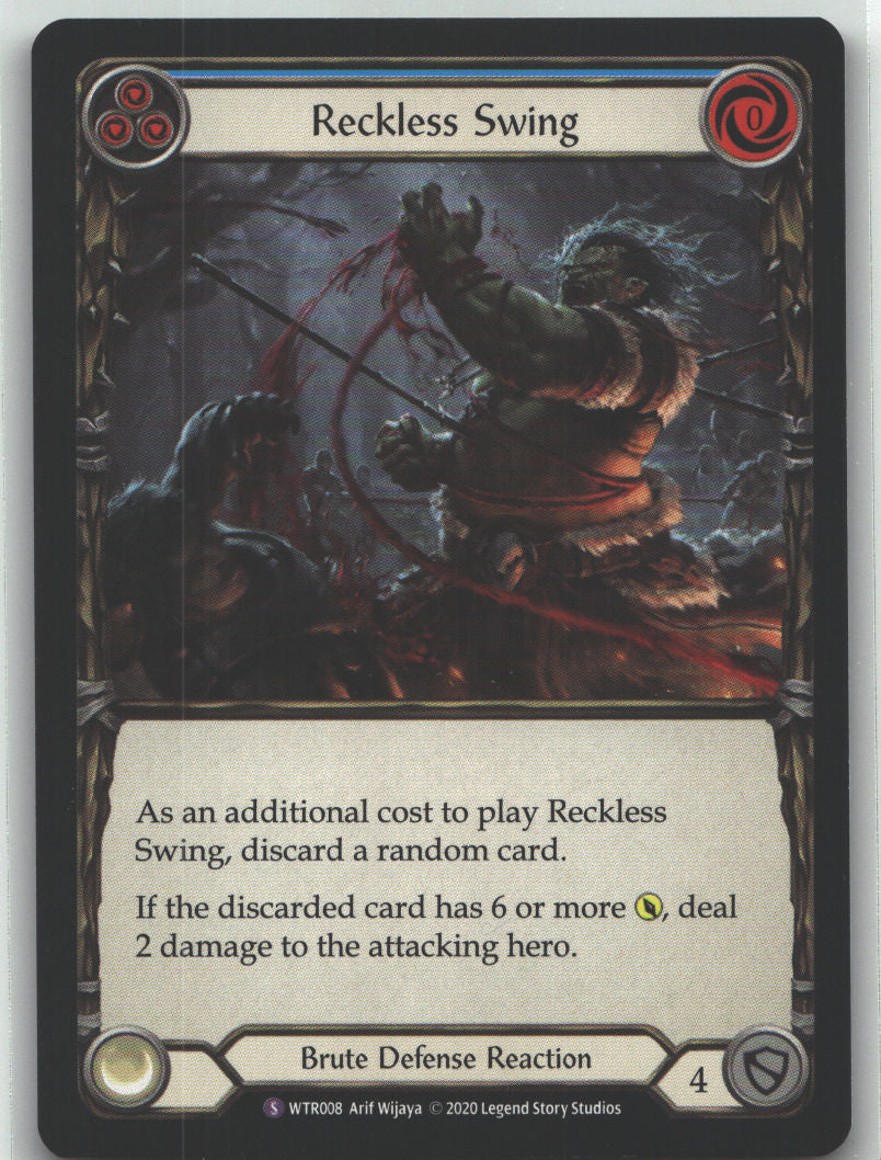 Reckless Swing | Near Mint / English / Unlimited Edition Rainbow Foil