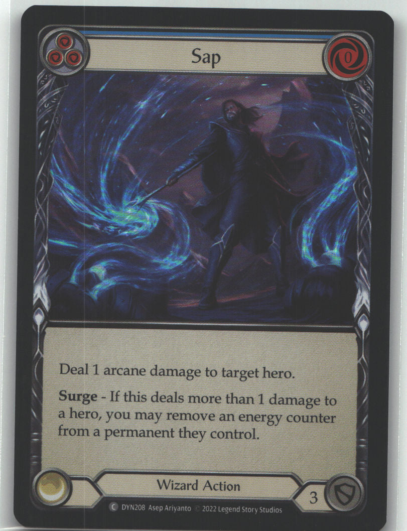 Sap (Blue) | Near Mint / English / Rainbow Foil
