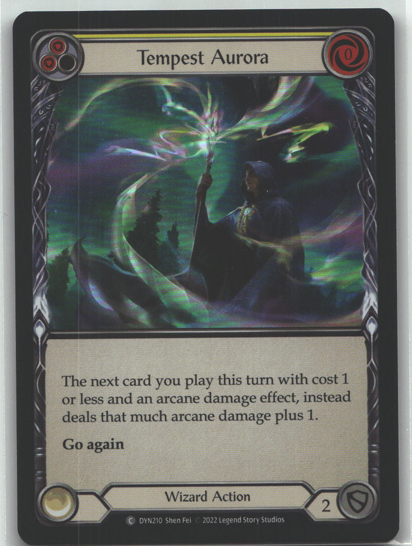 Tempest Aurora (Yellow) | Near Mint / English / Rainbow Foil