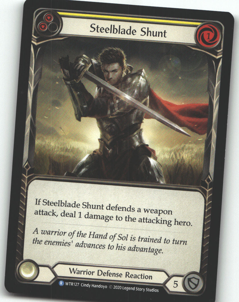 Steelblade Shunt (Yellow) | Near Mint / English / Unlimited Edition Normal