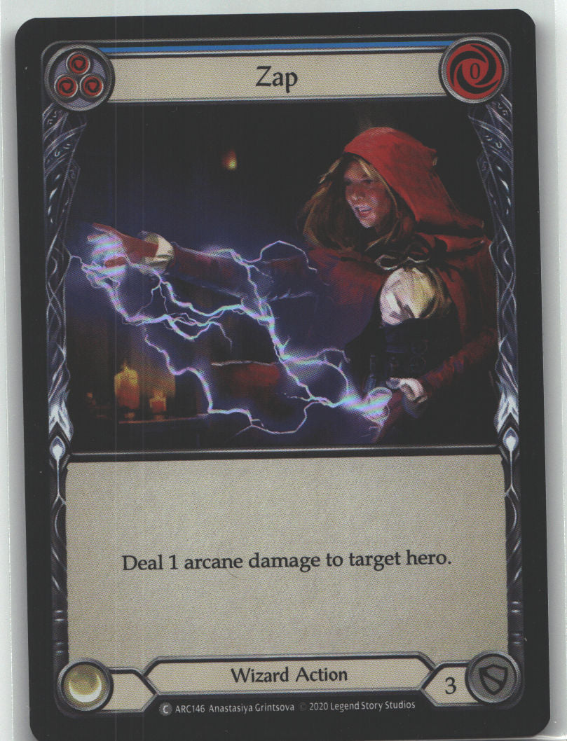 Zap (Blue) | Near Mint / English / Unlimited Edition Rainbow Foil