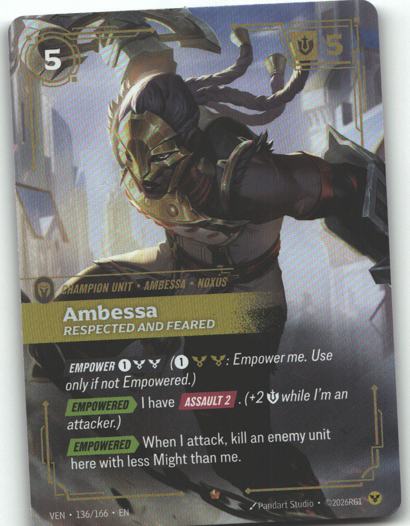 Ambessa, Respected and Feared